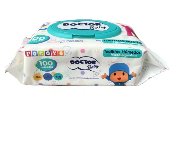 Toalhetes higienizantes para as mãos Baby Ganics