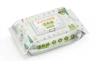 Lenços umedecidos biodegradáveis