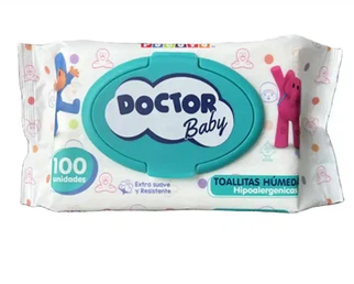 Xilitol em lenços umedecidos